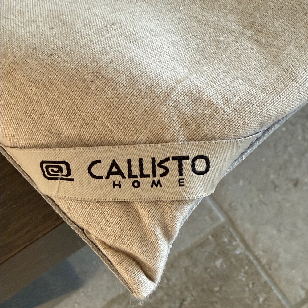 Callisto Home White and Brown Accent Pillow - Picture 5 of 5
